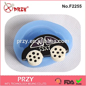 2015 hotsale cake decorating gum paste car shape silicone mold
