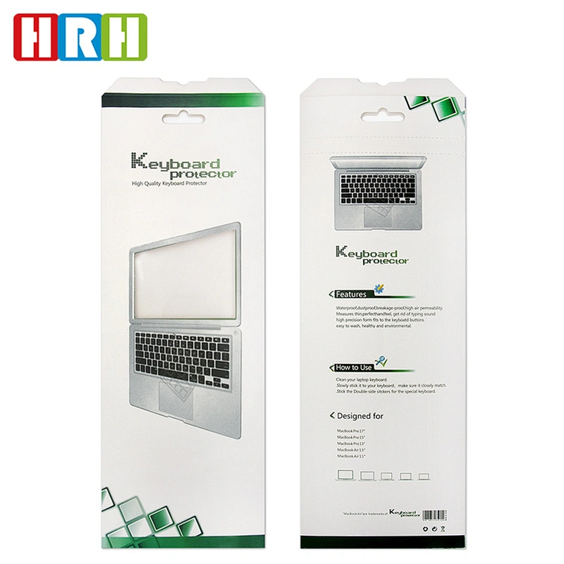Accept Customized Logo Retail Packing for MacBook keyboard dust cover waterproof protector