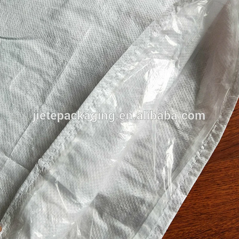 Cheap hot sale white plastic pp woven fertilizer packaging bag 40kg