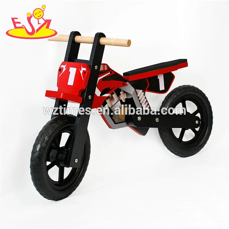 Wholesale high value wooden first walking bike for training baby's balance W16C152