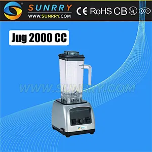 Electric blender motor 1500W electric vegetable chopper blender jug capc.2000CC mini electric blender for CE (SY-BL15H SUNRRY)