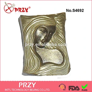 S4692 Mermaid silicone soap mold food grade silicone mermaid soap mold silicone molds for soap