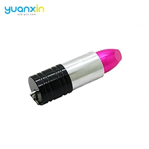Lipstick shape branded usb flash drive with logo