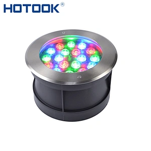Premium IP68 Waterproof Buried Recessed LED Underground Light 18W White LED Inground Light