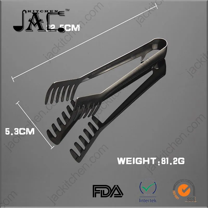Kitchen Tools Stainless Steel Pp Durable Food Tongs
