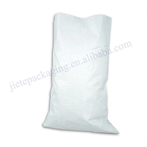 Customized strong white plastic pouch pp woven sand bag sack for flood,construction use
