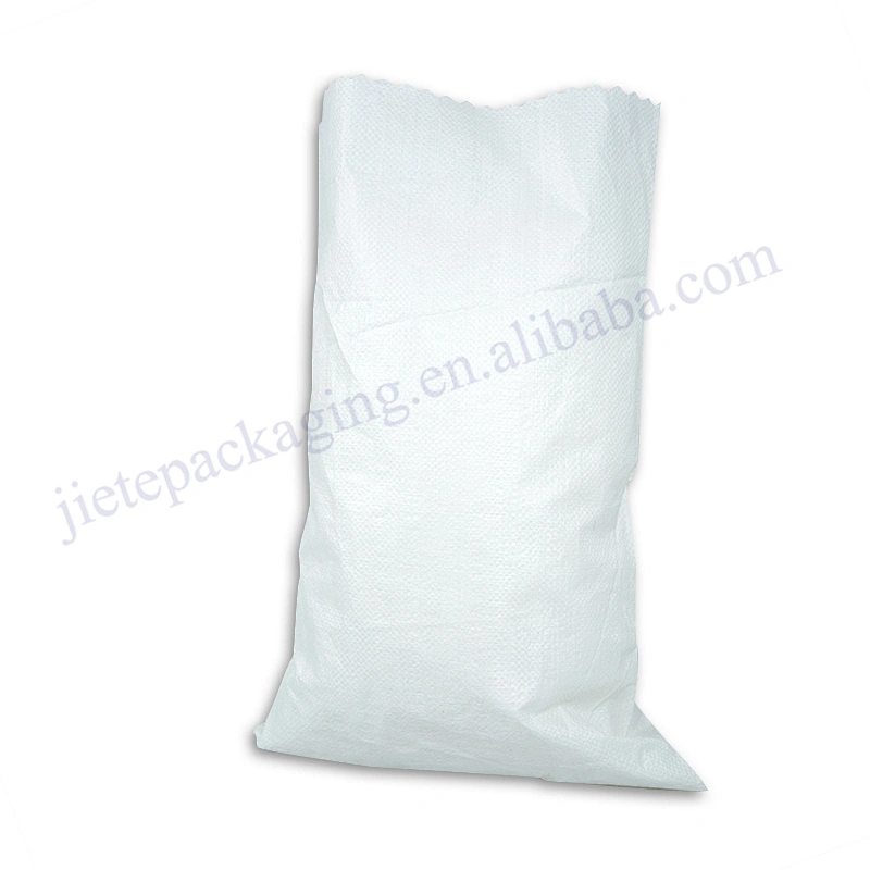 Customized strong white plastic pouch pp woven sand bag sack for flood,construction use
