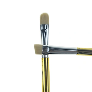 Soft Hair Private Label Foundation Eye Face Cosmetics 5pcs Makeup Brush Set