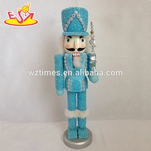 wholesale high quality wooden toys children like large christmas nutcrackers W02A069B