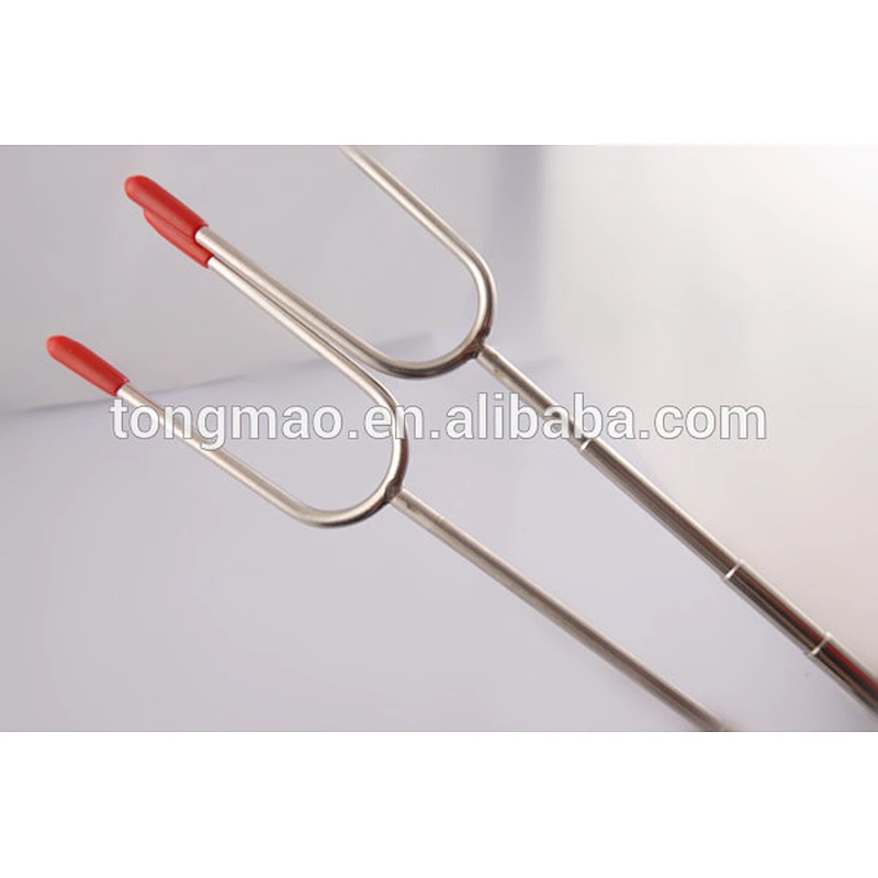 wooden handle telescopic Marshmallow camping fork