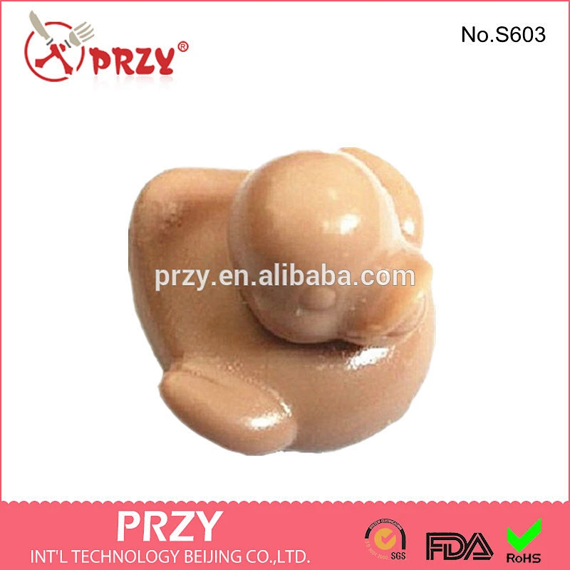S603 PRZY Animal 3D Silicone Soap Mold