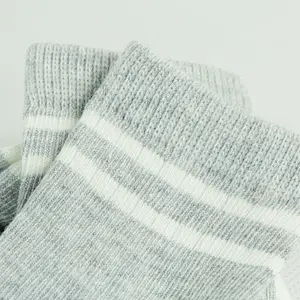 High Quality Baby Infant Organic Cotton Rib Socks