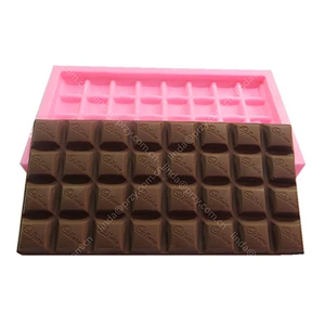 Chocolate Fondant mold 32cavities square fondant Cake baking Silicone molds Ice Mould