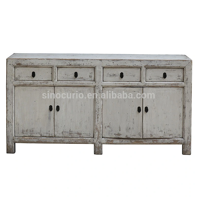 wholesale antique furniture china rustic shabby chic kitchen cabinet