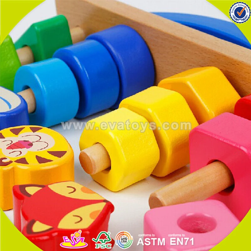 2018 Top Verkauf Holz Würfel Balance Spielzeug für Kinder billig Holz Würfel Balance Spielzeug DIY bunte Holz Würfel Balance Spielzeug W11F048