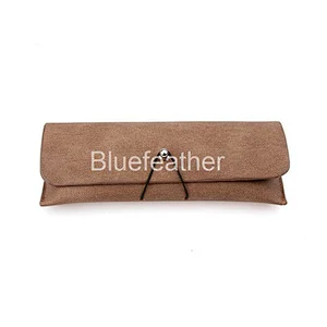 Unisex Style Soft Pu Leather Sunglasses Case