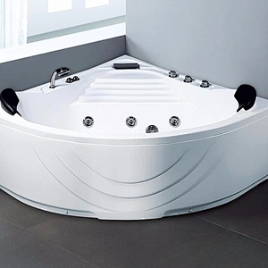 High quality acrylic two person outdoor shower bathtub luxury hot tub