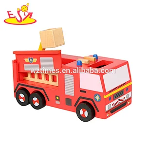 2018 new design funny wooden toy car for kids W04A365