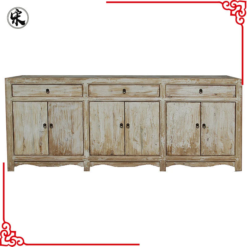 wholesale rustic reclaimed solid wood pine old furniture
