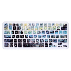 Custom Printing keyboard  laptop  for dell oem Laptop Keyboard Silicon Skin Cover 3442 5442 14C 14CR 14R 14MR 14MD 14M