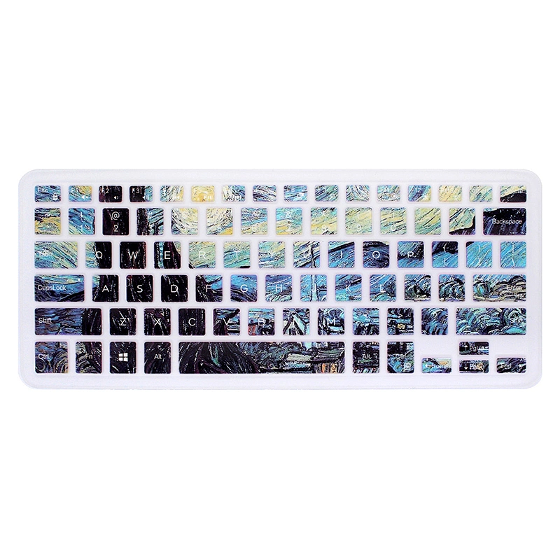 Custom Printing keyboard  laptop  for dell oem Laptop Keyboard Silicon Skin Cover 3442 5442 14C 14CR 14R 14MR 14MD 14M