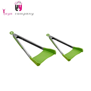 Heat Resistant Stainless Steel Handle Kitchen Silicon Spatula For Cooking