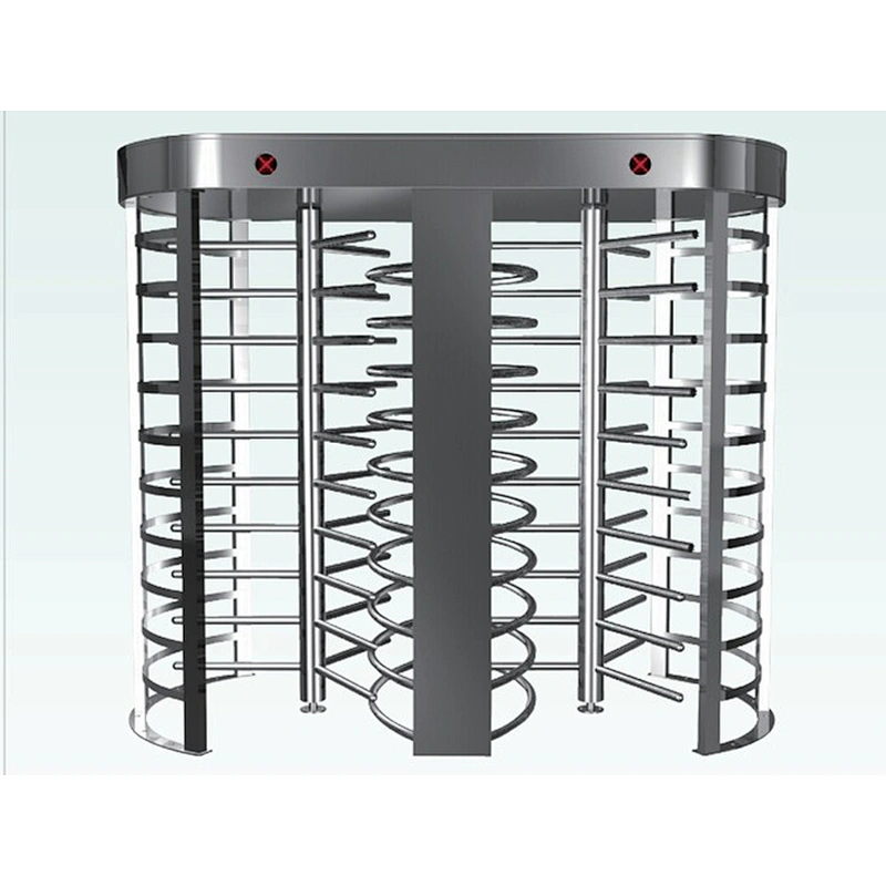 Speed Gate Cross Security Products Full Height Turnstile For Office Building Access Control