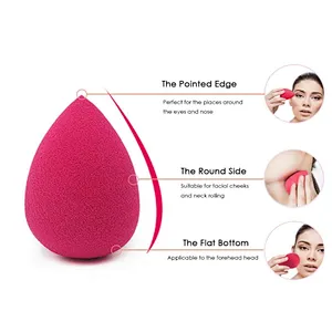 Facial Cleansing cosmetic Sponge 100% Natural latex free makeup sponge puff Beauty Make Up Tool