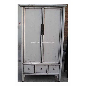 Chinese antique reproduction living room furniture,Wardrobe armoire