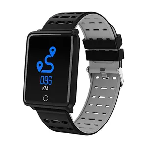 Wholesale new style healthy fitness watch smart bracelet with heart rate monitor cell phone accessories factory direct