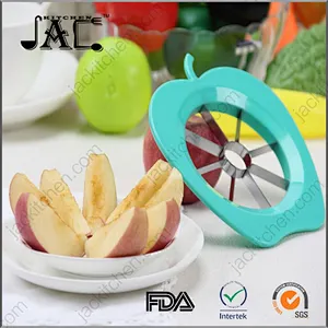 Kitchen Gadgets Durable Stainless Steel Tpr Pp Silicone Rubber Automatic Apple Peeler