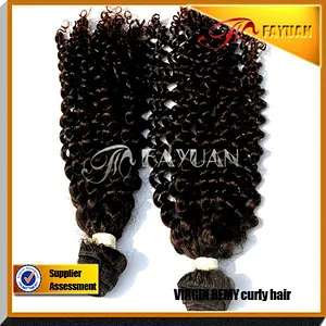 Raw virgin unprocessed human hair Malaysian Kinky Curly Hair