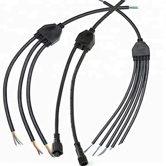 Outdoor Weatherproof  4  pins wire splitter connectors