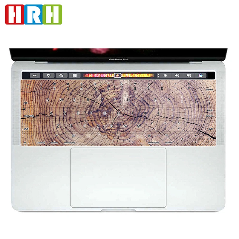 wood and Feathers Japanese TPU Keyboard Cover for MacBook Pro13 15 Retina with Touch Bar