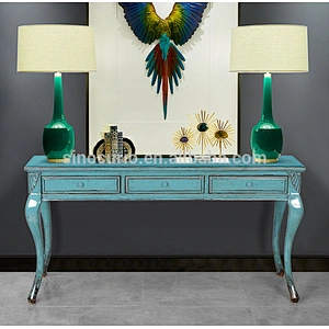 shabby chic furniture wholesale rustic decor wooden writing desk
