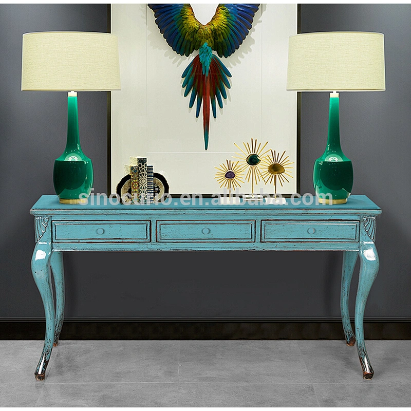 shabby chic furniture wholesale rustic decor wooden writing desk