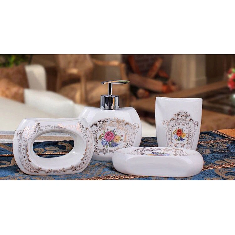 Hot selling fresh and elegant design tooth brushing combination cup for home
