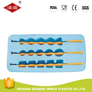 Disposable Popsicle Molds Popsicle Maker Ice cream Pop Molds with Lid Set of 3
