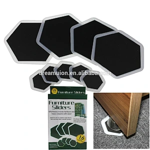 16pcs Easy Furniture Sliders Movers