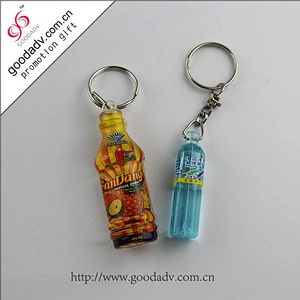 2015 new promotional gift mini bottle keychain in Guangzhou Sale