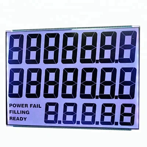 19 digit lcd display screen for fuel dispenser