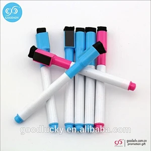 Classic White board marker with brush dry erase maker