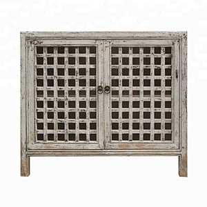 beijing chinese antique reproduction distressed shabby chic storage buffet furniture
