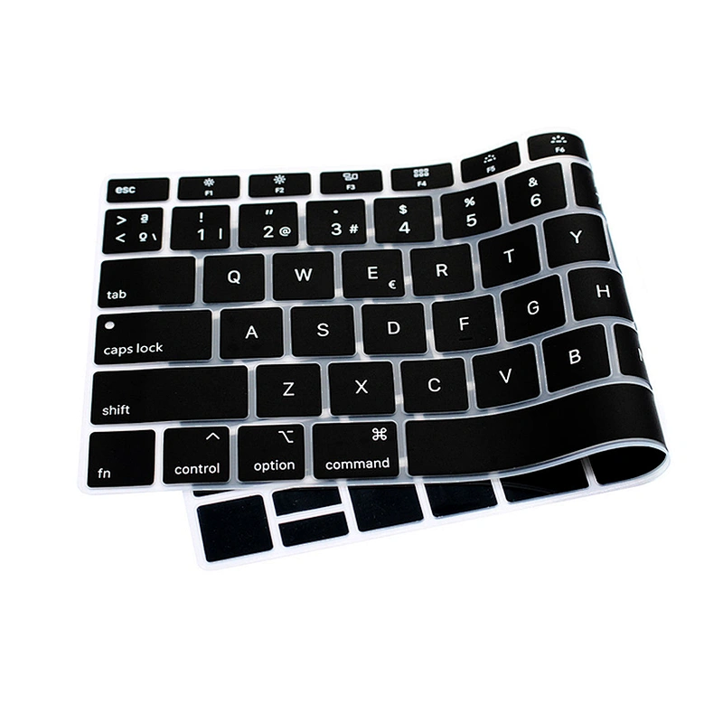 Spanish Keyboard Cover Keyboard Silicone keyboard protector for macbook pro 2016 13 inch For Macbook New Air 13 A1932