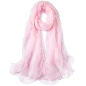 Hot Selling Custom Design white silk scarf for painting
