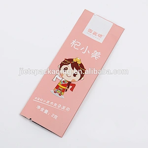 Food packaging gusset PE bag for snack