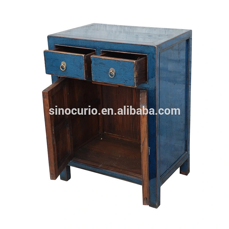 wholesale furniture china vintage furniture in bedroom high glossy night stand