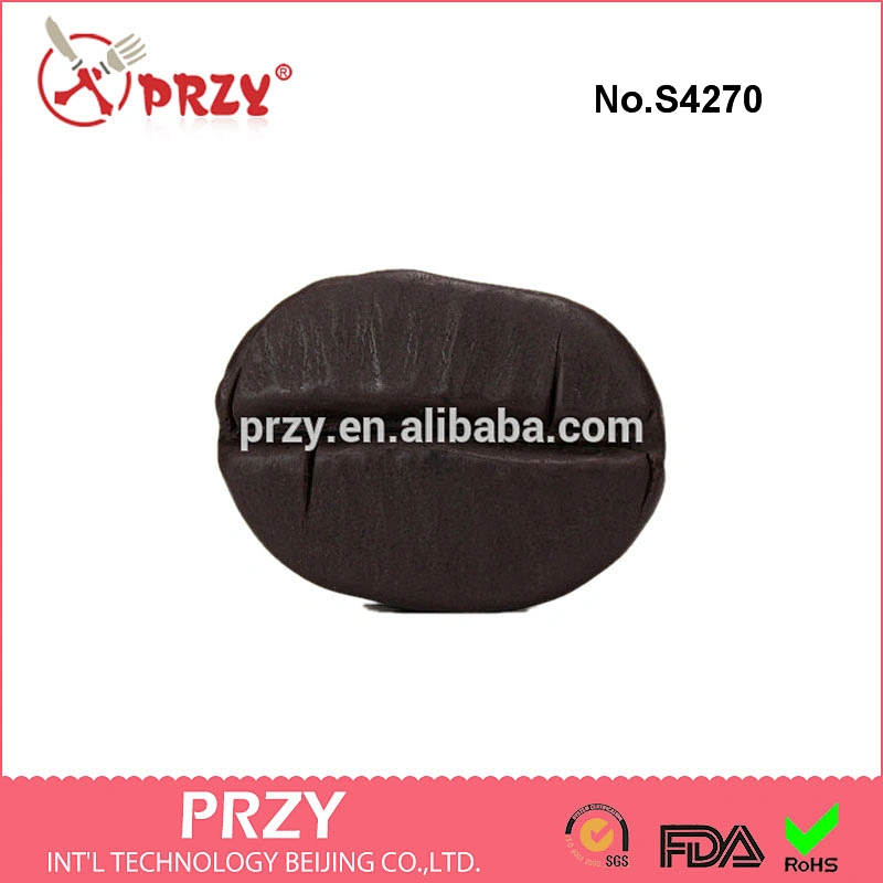 S4263 PRZY Grain coffee beans - handmade design soap mold silicone soap mold