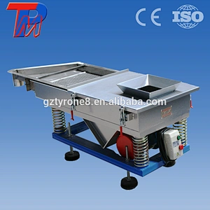 Large capacity linear particle gravel vibration sieving machine