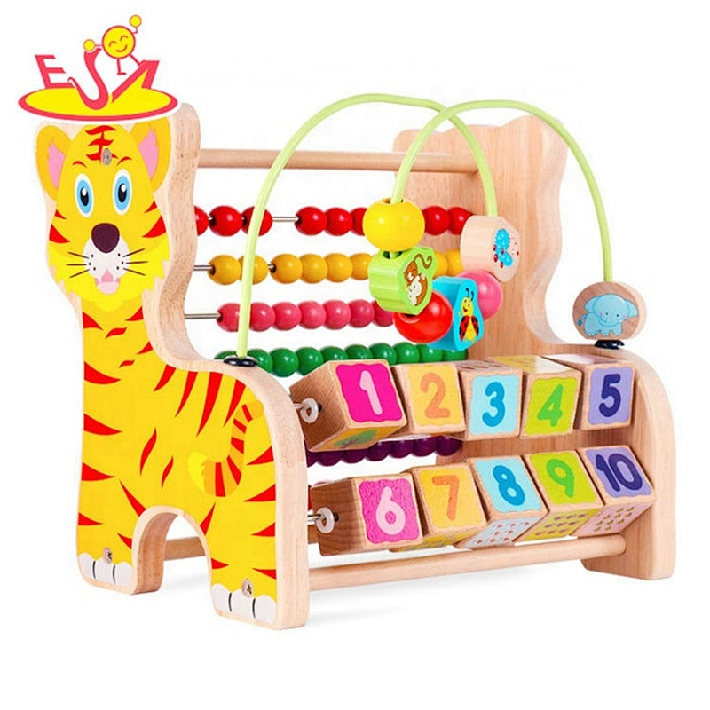 2019 New arrival busy bench wooden kids development toys for wholesale W12D159